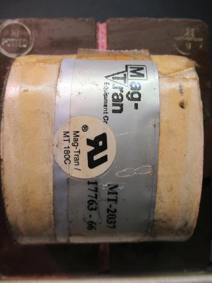 Used MAG-TRAN EQUIPMENT TRANSFORMER MT-2037 04-77646.02A01