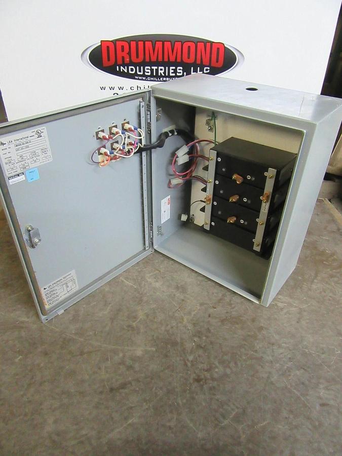 Used LEA INTERNATIONAL SURGE PROTECTOR GB100S-120/208-3Y 120/208 VOLT A87-00-1000