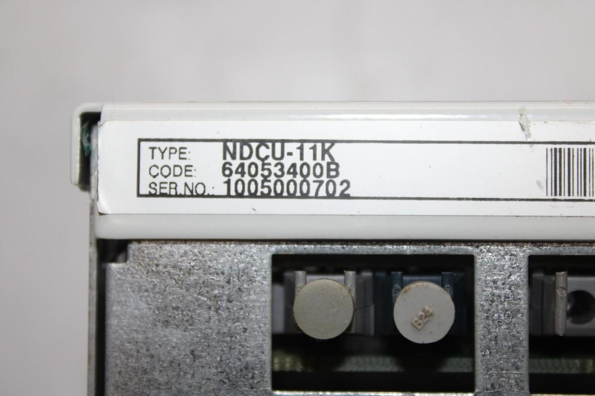 Used ABB VFD DRIVE CONTROL UNIT NDCU-11K 64053400B **WARRANTY INCLUDED**