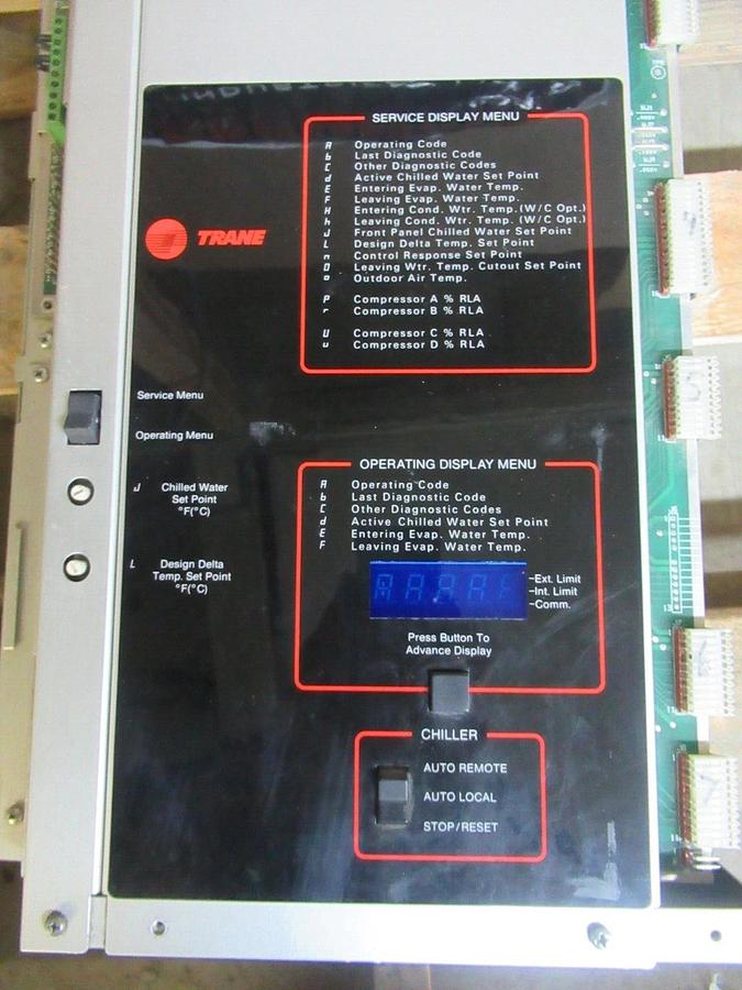 Used TRANE CHILLER CONTROL X13650364-04 REV. C **WARRANTY INCLUDED**