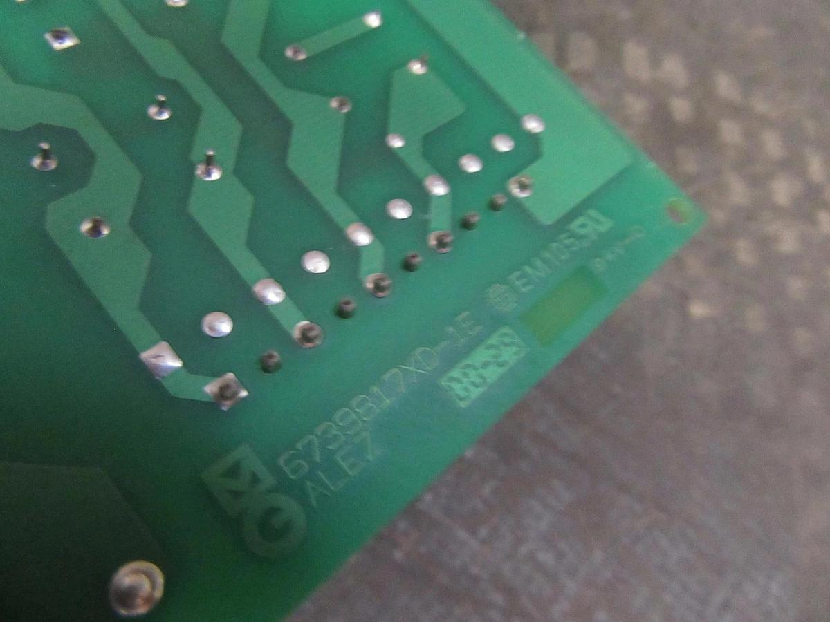 Used MGE ALEZ POWER SUPPLY PLC BOARD 6739817XD-2E **WARRANTY INCLUDED**