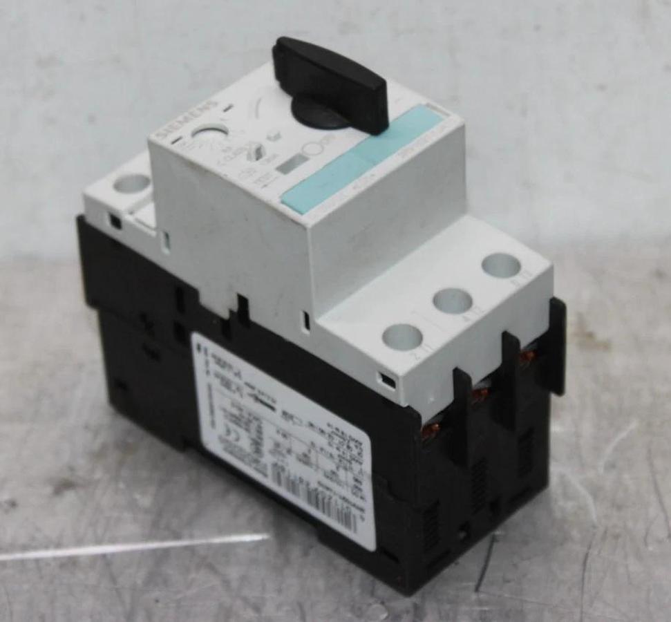 Used SIEMENS MANUAL MOTOR STARTER 3RV1021-1JA10 600 VOLT 7-10 AMP 10 HP *WARRANTY*