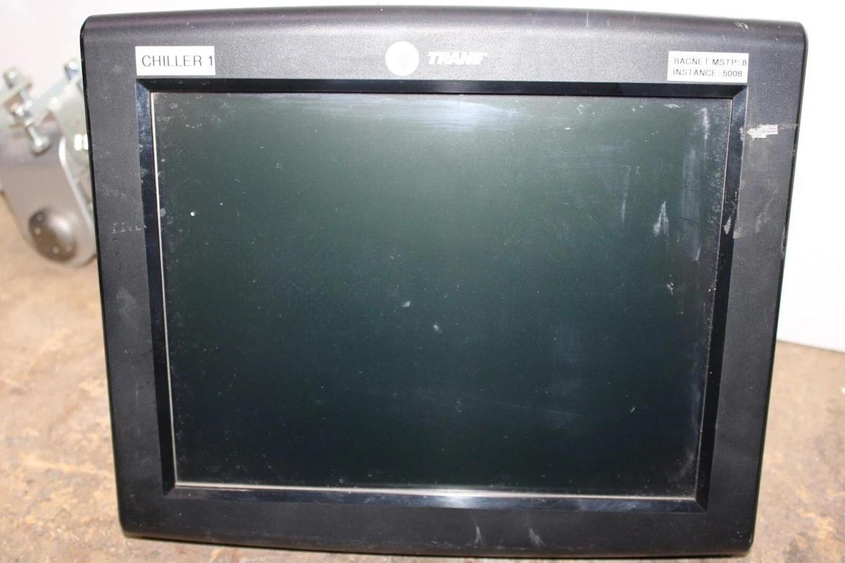 Used TRANE ADAPTIVIEW CHILLER TOUCH DISPLAY X13760326050 REV. N 24V W/ ARM