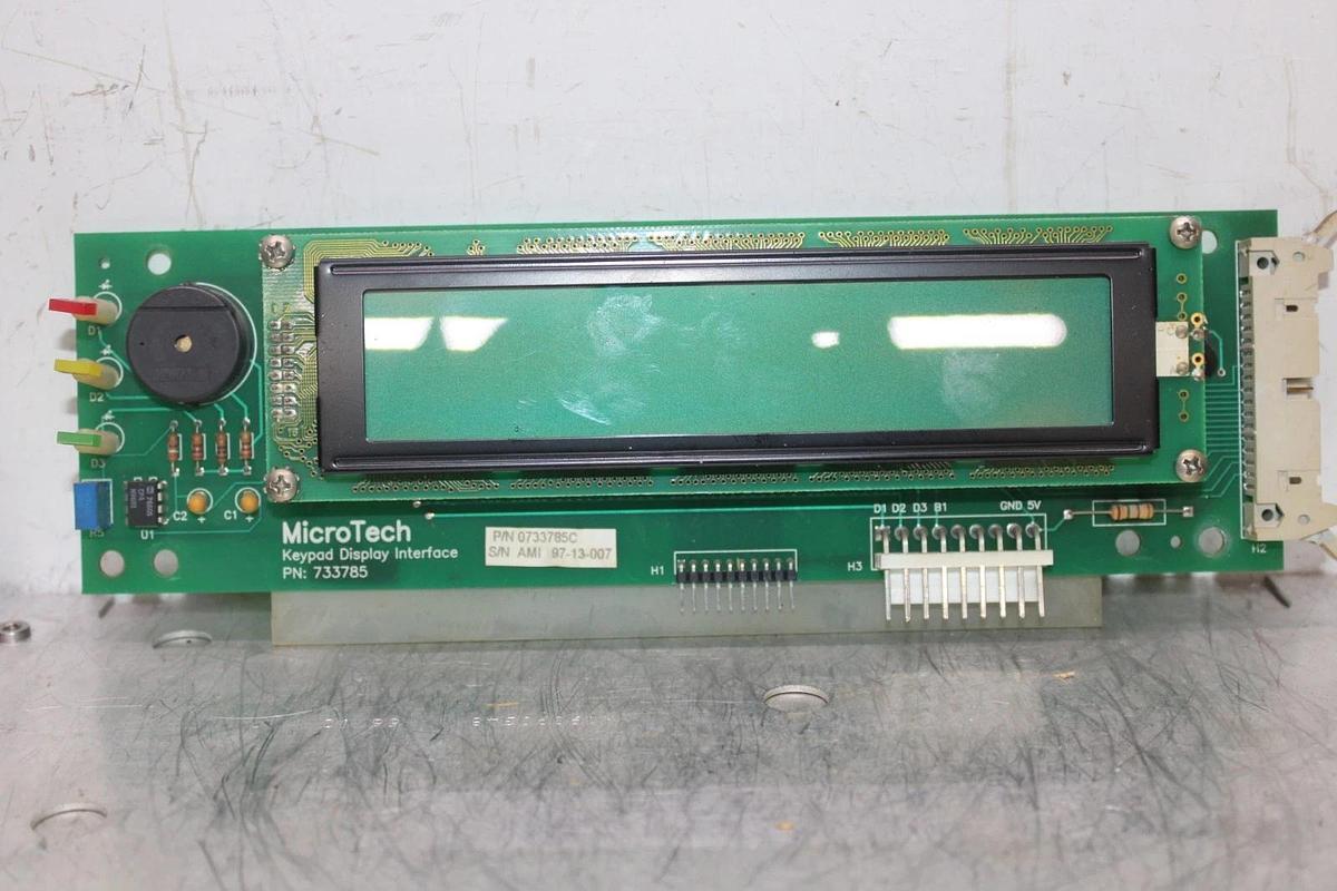Used MCQUAY MICROTECH DISPAY CIRCUIT BOARD 0733785C **WARRANTY INCLUDED**