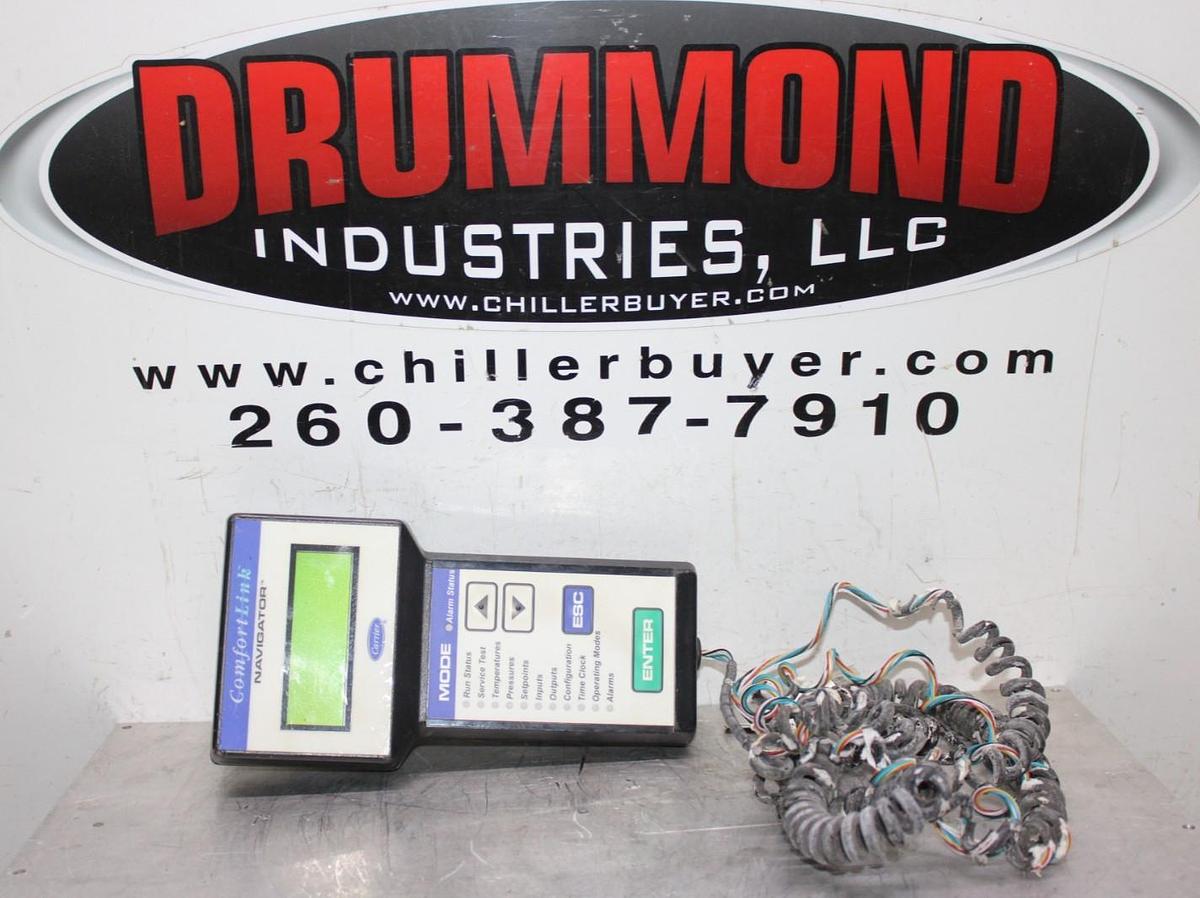 Used CARRIER COMFORTLINK NAVIGATOR HANDHELD CONTROLLER CEPL130435-01 HK50AA033