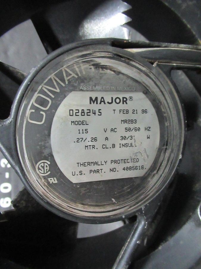 Used COMAIR ROTRON AC COOLING AXIAL FAN MR2B3 115 VAC 0.27 AMP 31 WATT 60 HZ