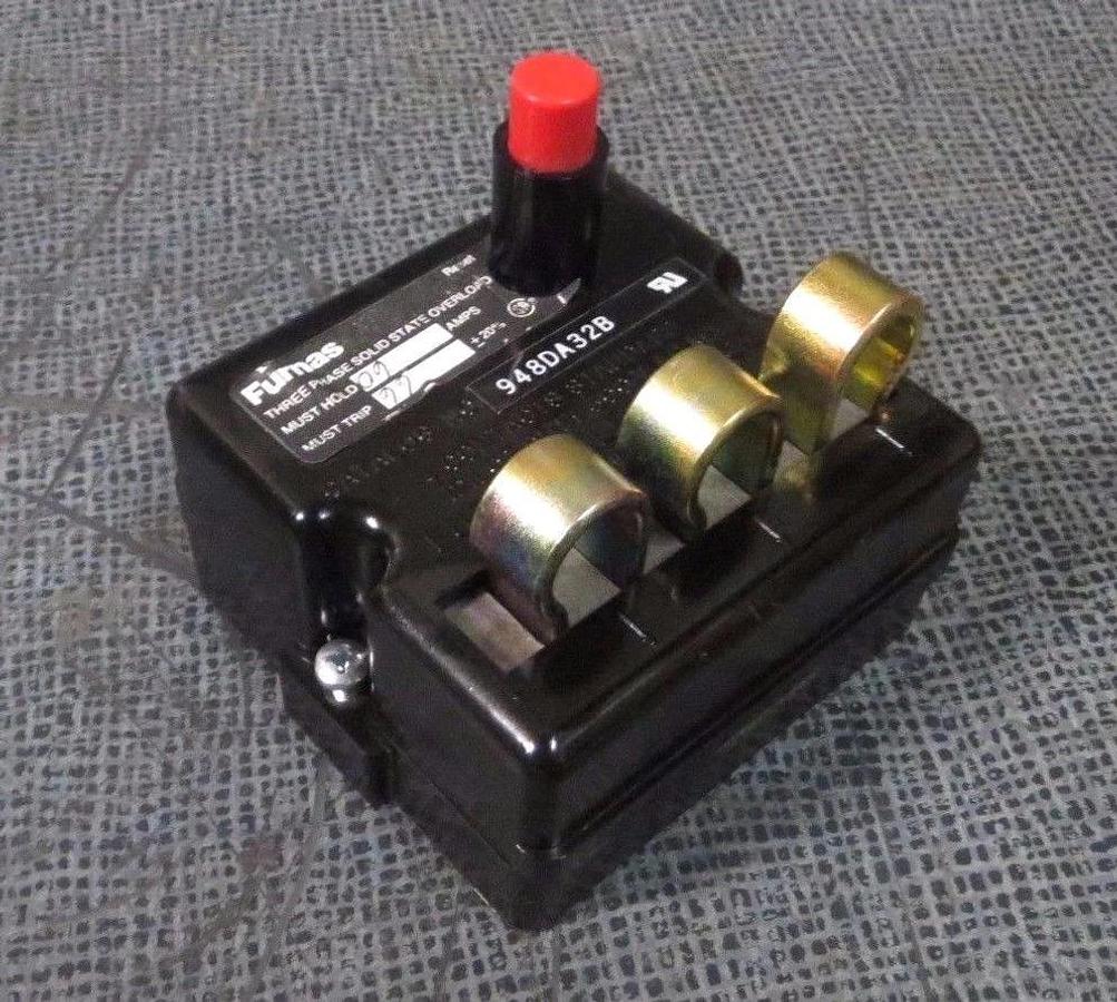 Used FURNAS SOLID STATE OVERLOAD RELAY  MODEL: 948DA32B