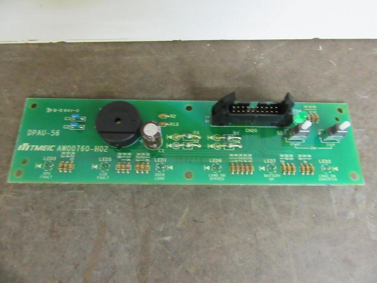 MITSUBISHI HVAC PCB CIRCUIT BOARD AW00760-H02 DPAU-56 PCB-10105 **NEW SURPLUS**