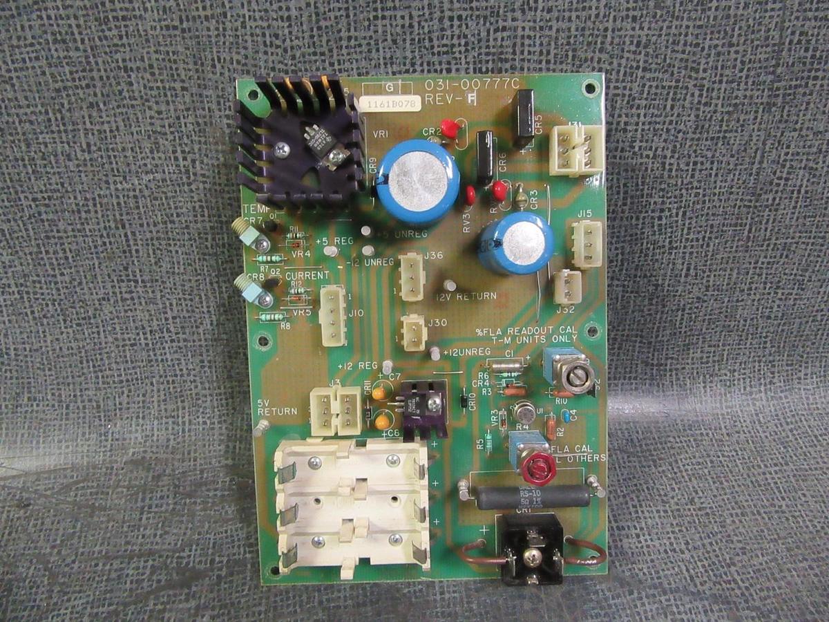 Used YORK STARTER CIRCUIT BOARD ASSEMBLY  MODEL: 031-00777C REV F **WARRANTY**