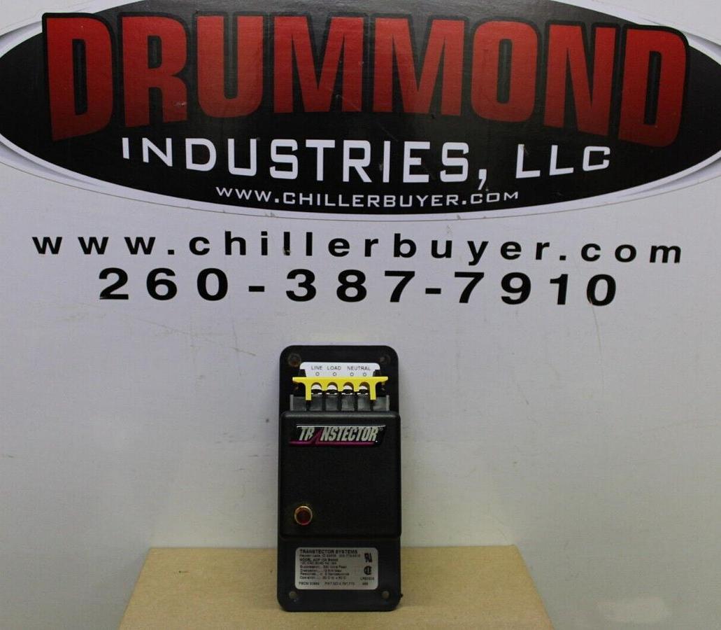 Used TRANSECTOR SYSTEMS SURGE PROTECTOR RELAY ACP-100-BWN3 120 VAC 15 AMP