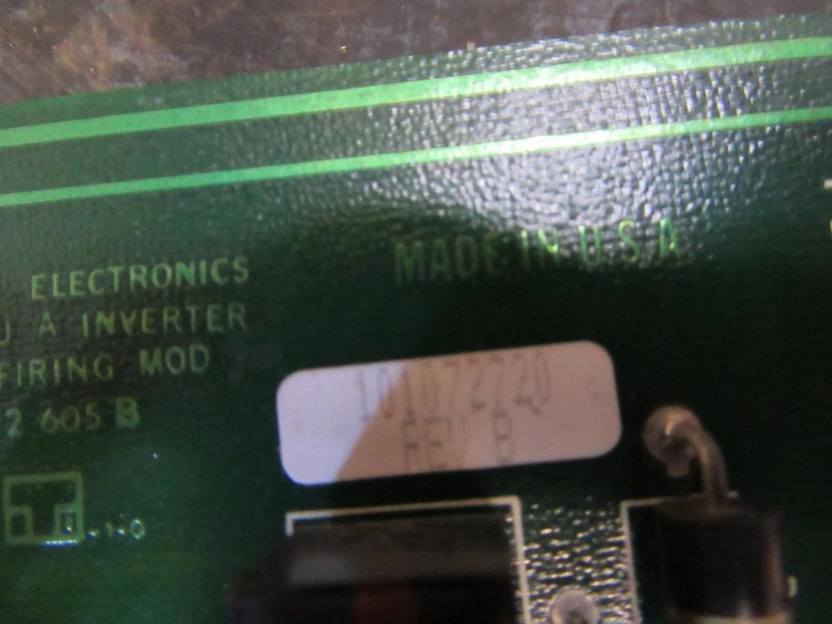Used EXIDE INVERTER GATE FIRING MOD 118-302-605B 101072720 REV B **WARRANTY**