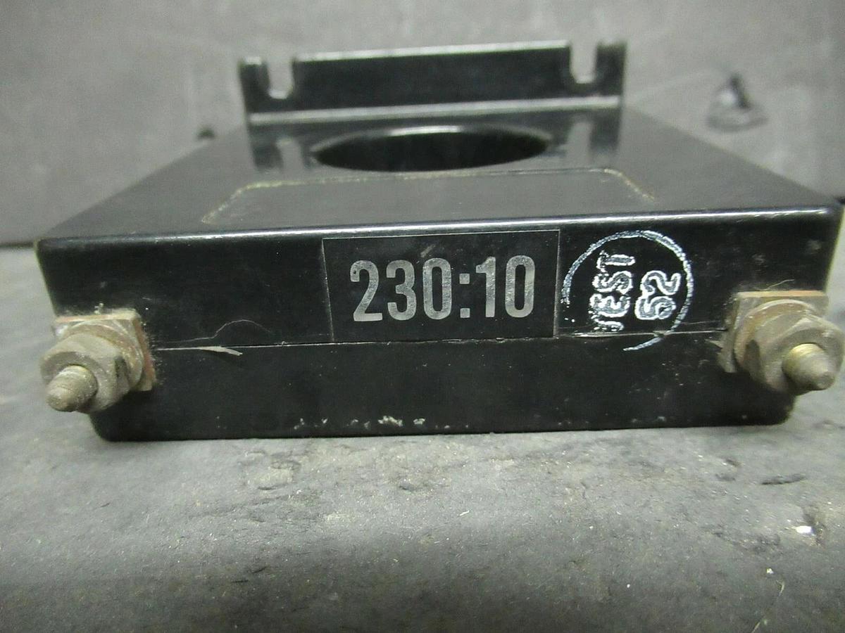Used INSTRUMENT CURRENT TRANSFORMER RATIO: 230:10 A 0121A00277 / X13580033-01