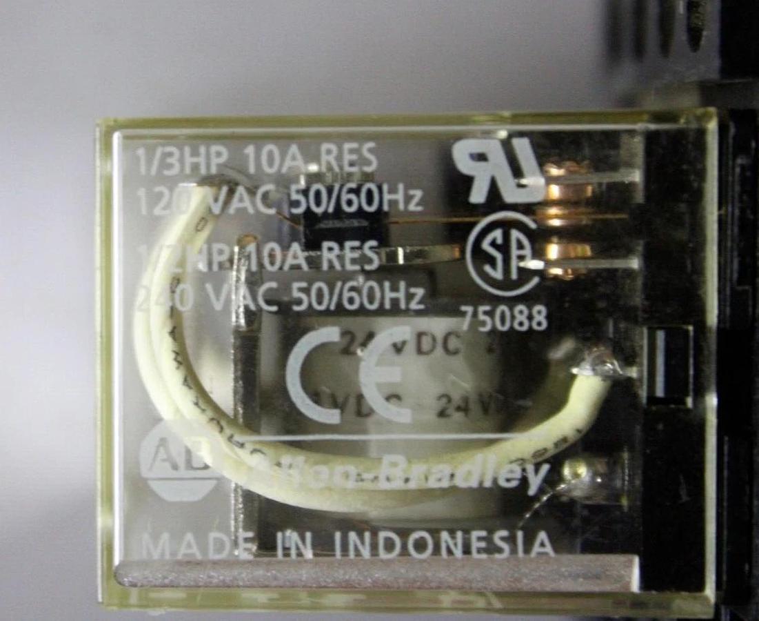 Used ALLEN BRADLEY 700-HF34Z24 RELAY 24 VDC 10 AMP **WARRANTY INCLUDED**