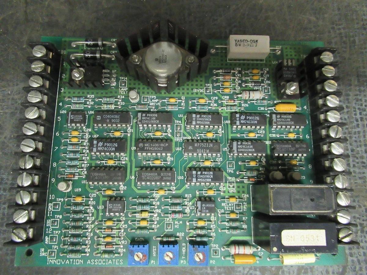 Used INNOVATION ASSOCIATES CIRCUIT BOARD 90-10345 REV. E **WARRANTY INCLUDED**