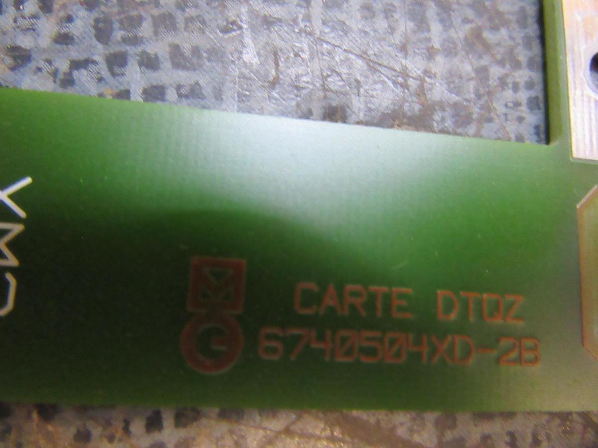 Used MGE UPS CARTE DTQZ CIRCUIT BOARD 6740505 6740504XD-2B 6740504XD-1B **WARRANTY**