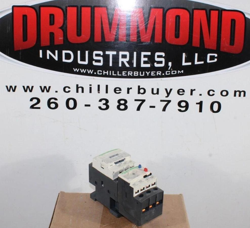 Used SCHNEIDER STARTER LC1D09 25 AMP 600 VAC 7.5 HP W/ LRD-08 *WARRANTY*