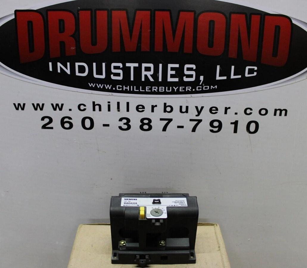 Used SIEMENS SOLID STATE OVERLOAD RELAY 958DA32A 50-100 AMP **WARRANTY**
