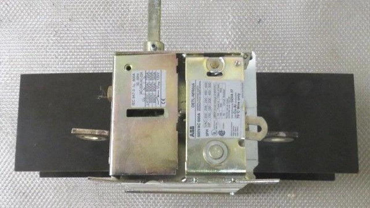 ABB GENERAL PURPOSE SWITCH 600 AMP 600 VAC 3 PHASE 150-500 HP MODEL OETL-NF600A