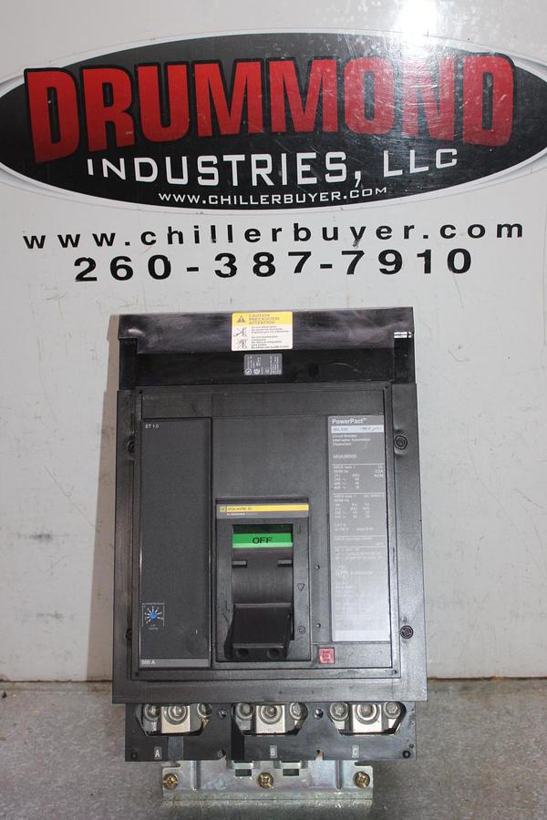 Used SQUARE D I-LINE CIRCUIT BREAKER FC34030 SERIES 3 30 AMP 480 VAC 3-POLE
