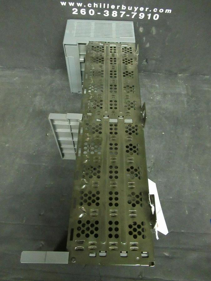Used ALLEN BRADLEY SLC 500 POWER SUPPLY 1746-P2 SER. C W/ 1746-A10 SER.B 10 SLOT RACK