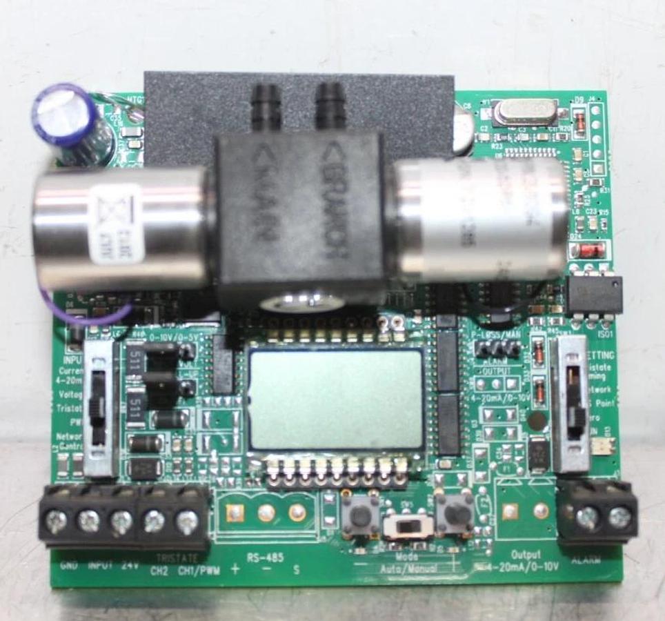 Used VERIS TECHNOLOGIES PRESSURE TRANSDUCER BOARD Z203627-0H W/ ASCO 291094