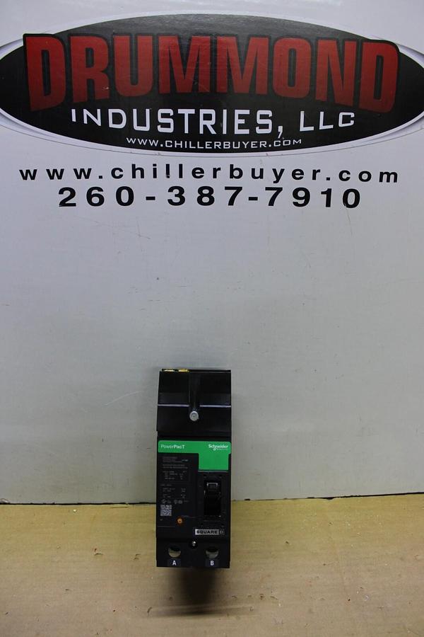 Used SCHNEIDER POWERPACT I-LINE BREAKER QGA222001 200 AMP 240 VAC 2-POLE