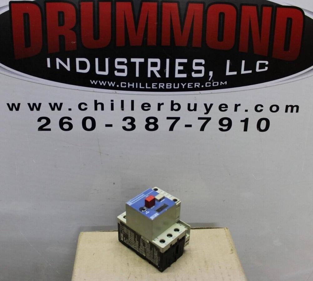 Used TELEMECANIQUE MANUAL MOTOR STARTER GV1-M14 5 HP @ 460 VAC 3 PH 6 - 10 AMPS