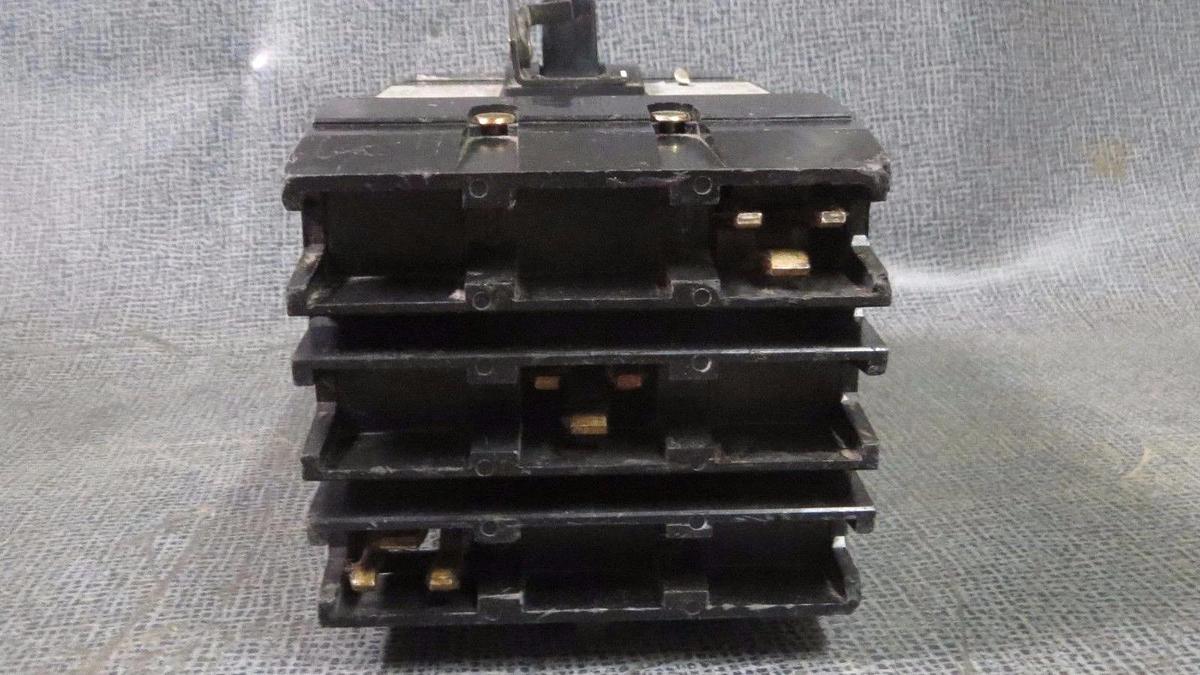 Used SQUARE D I-LIMITER BREAKER I-LINE 40 AMP 600 VAC 3 POLE MODEL FI36040