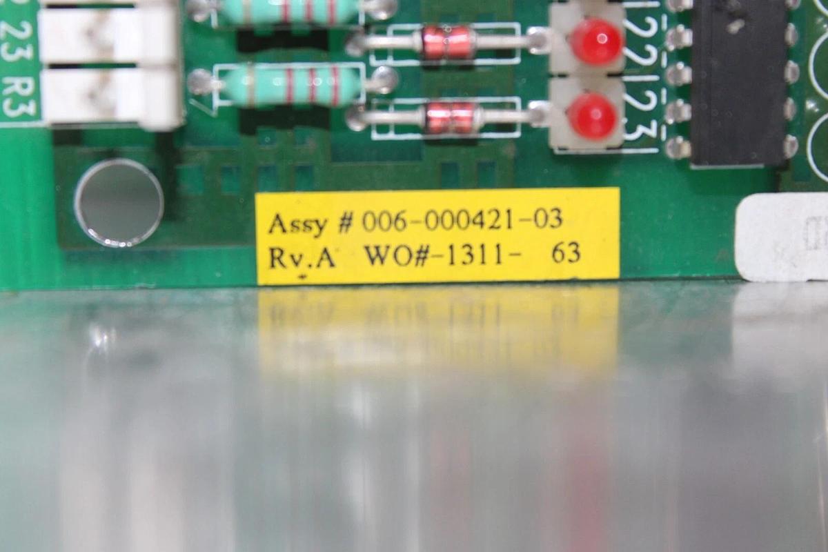 Used MCQUAY 24 CHANNEL DIGITAL INPUT CIRCUIT BOARD 658160B-03 006-000421-03 REV. A