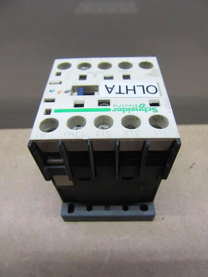 Used SCHNEIDER RELAY LC1K09-10B7 600 VOLT 20 AMP 5 HP 3-PHASE **WARRANTY**