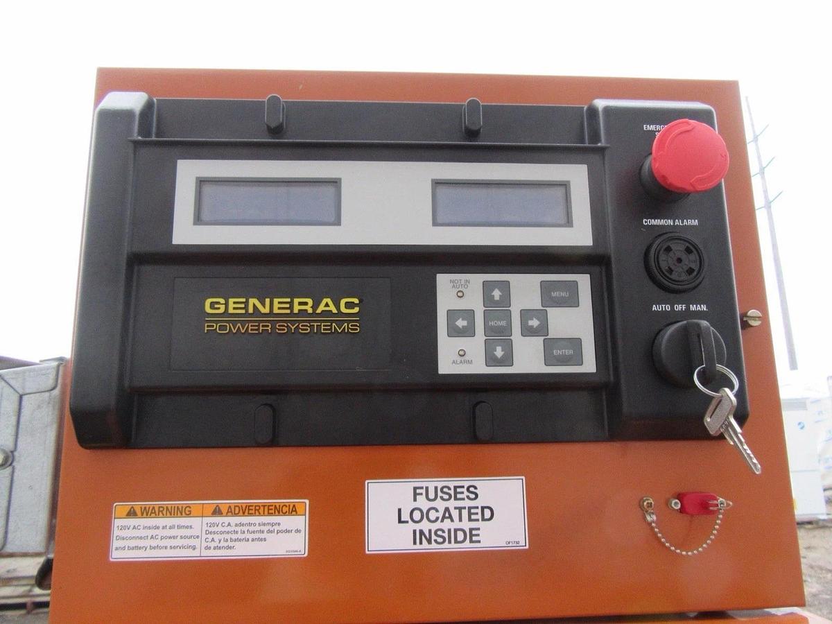 Used 30 KW DIESEL GENERATOR GENERAC 120/240 VOLT SINGLE PHASE 519 HOURS VIDEO WE SHIP