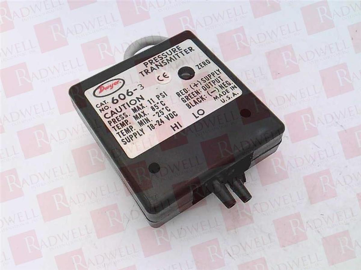 Used DWYER MAGNEHELIC PRESSURE / WATER LEVEL GAUGE 0-100 MM WATER 15 PSIG MAX