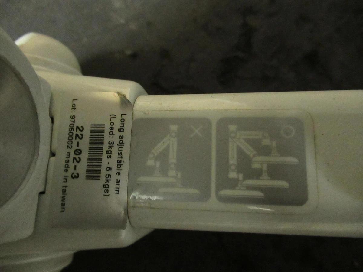Used LCD PIVOT HEAD 21-01 LONG ADJUSTABLE ARM 22-02-3