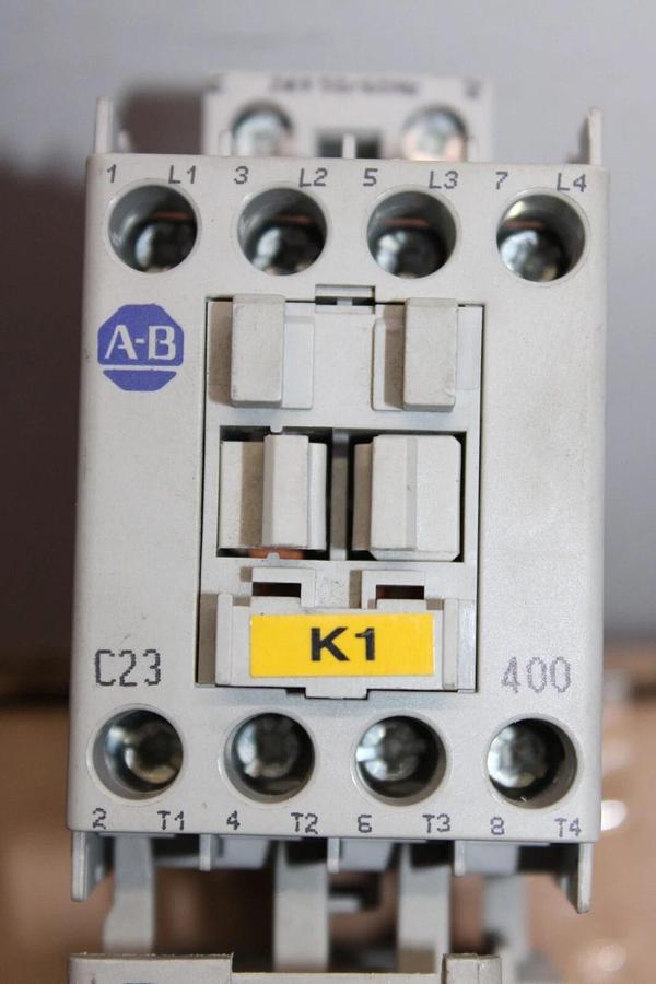 Used ALLEN BRADLEY STARTER 100-C23*400 W/ 193-T1AC25 600 VAC 30 AMP 15 HP *WARRANTY*