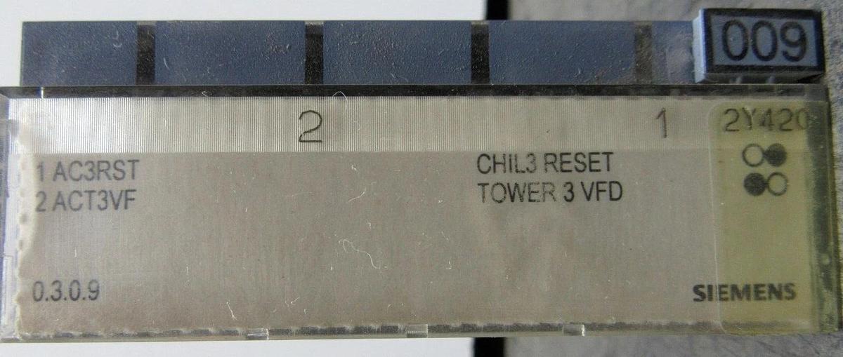 Used SIEMENS DIGITAL TERMINATION MODULE PTM6.2Y420 **WARRANTY INCLUDED**