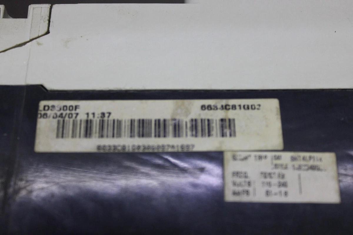 Used CUTLER HAMMER CIRCUIT BREAKER LD3600F 600 AMP 600 VAC 3-POLE *WARRANTY*