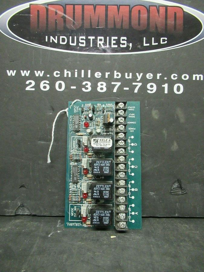 Used KELE SEQUENCE CONTROL MODULE UCS-421 REV. 1