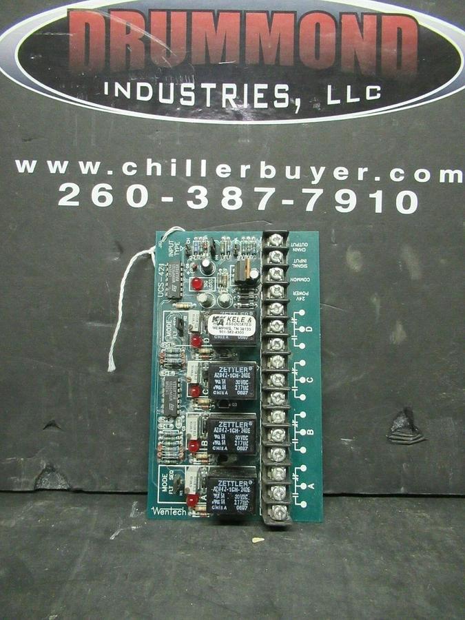 Used KELE SEQUENCE CONTROL MODULE UCS-421 REV. 1