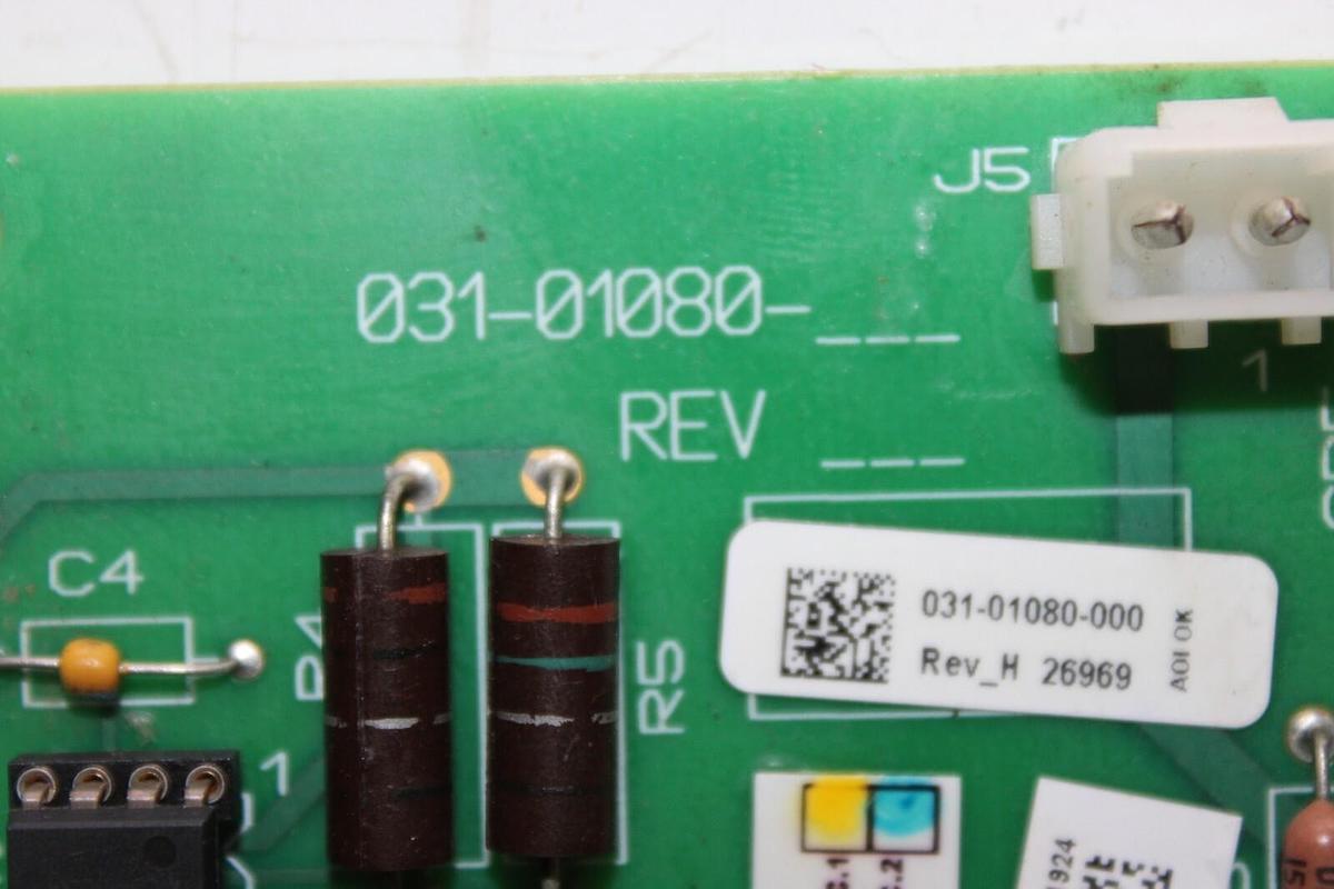 Used YORK POWER SUPPLY CIRCUIT BOARD 031-01080-000 REV. H **WARRANTY INCLUDED**