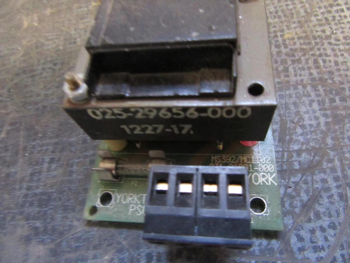 Used YORK CHILLER HVAC POWER SUPPLY 031-01091-000 MS392 MC1102 YORKTALK 025-29656-000
