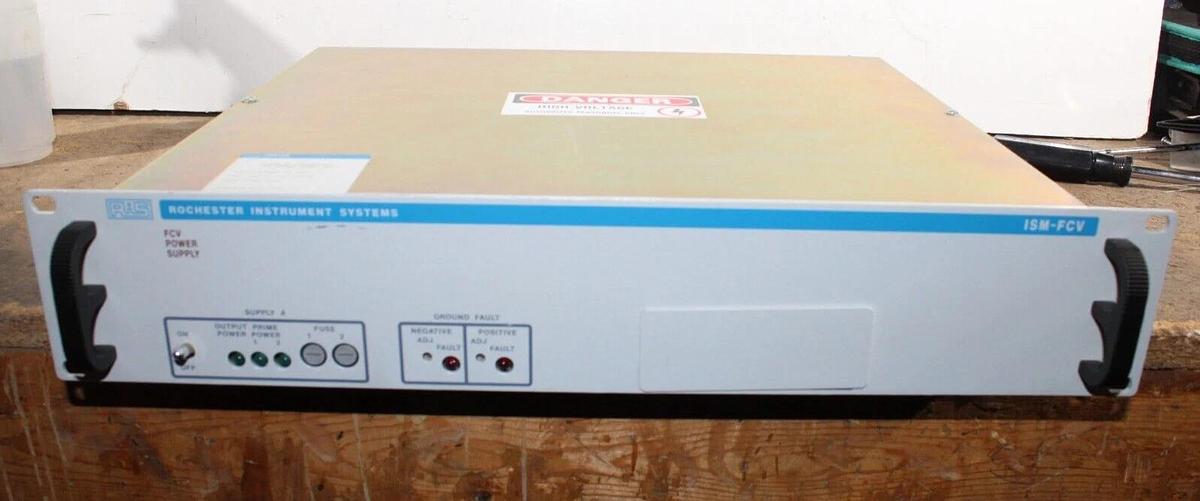 Used RIS FCV POWER SUPPLY ISM-FCV FIELD CONTACT VOLTAGE POWER SUPPLY 48 VDC 100 WATT