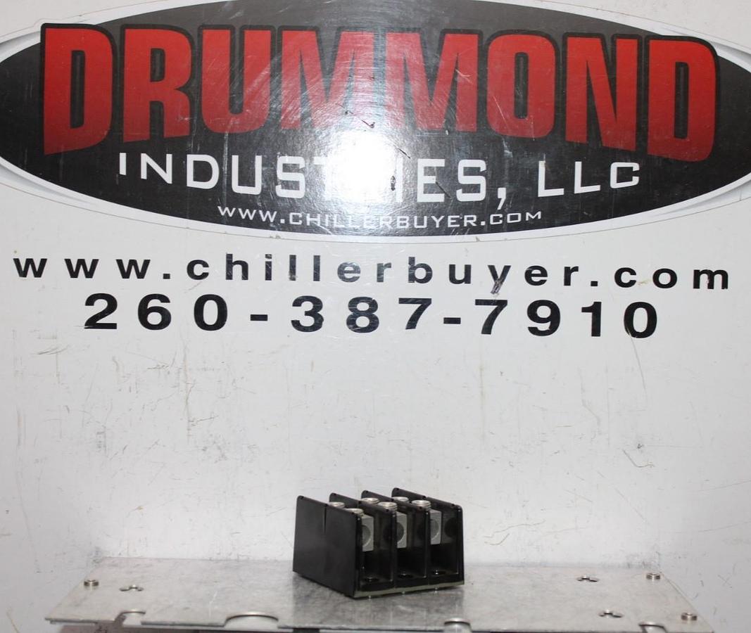 Used BUSS TERMINAL WIRE DISTRIBUTION BLOCK 16204-3 175 AMP 600 VOLT **WARRANTY**
