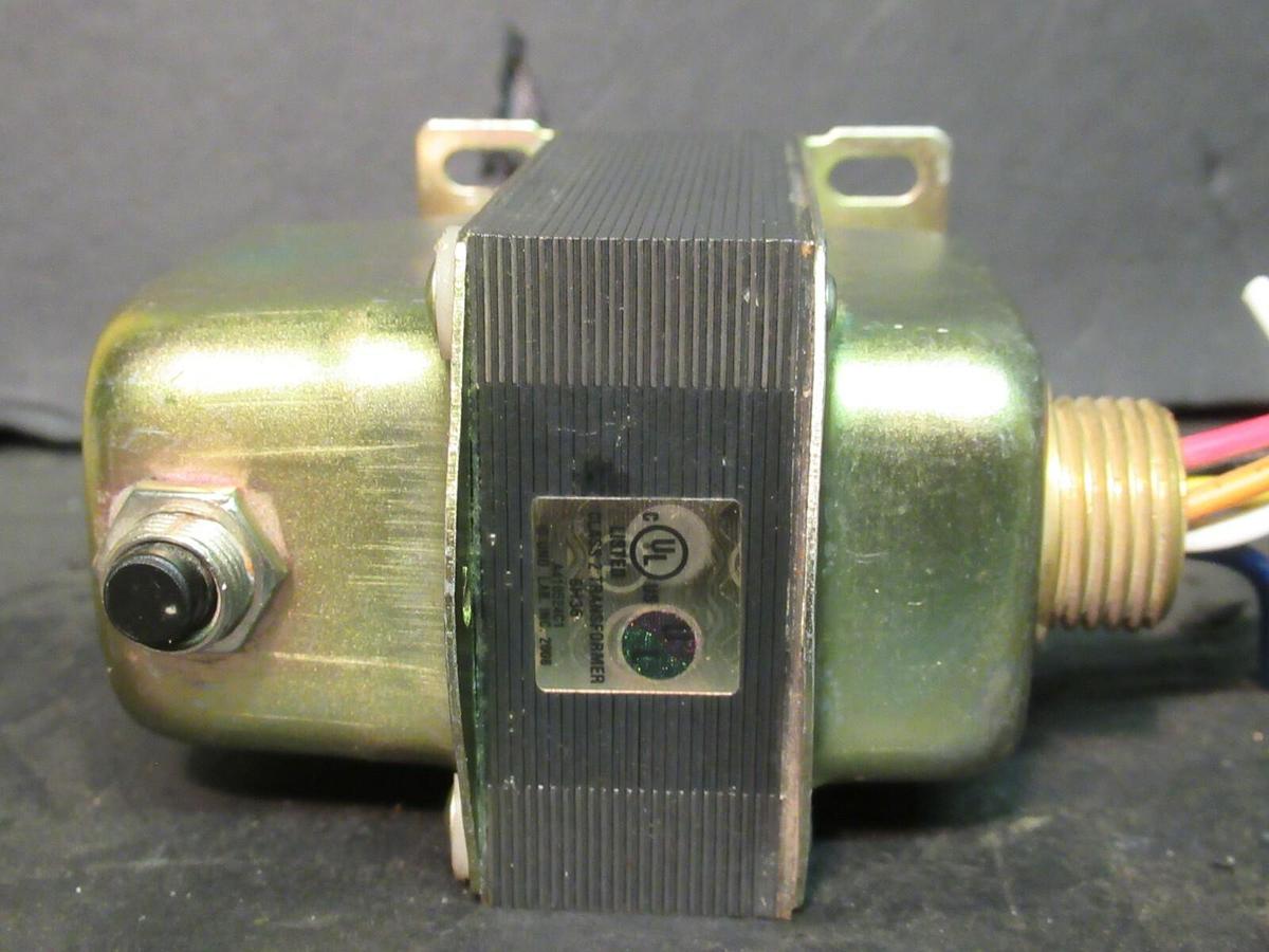 Used 0.050 (50 VA) HONEYWELL CONTROL TRANSFORMER 120 208 240 VAC TO 24 V AT150F 1022