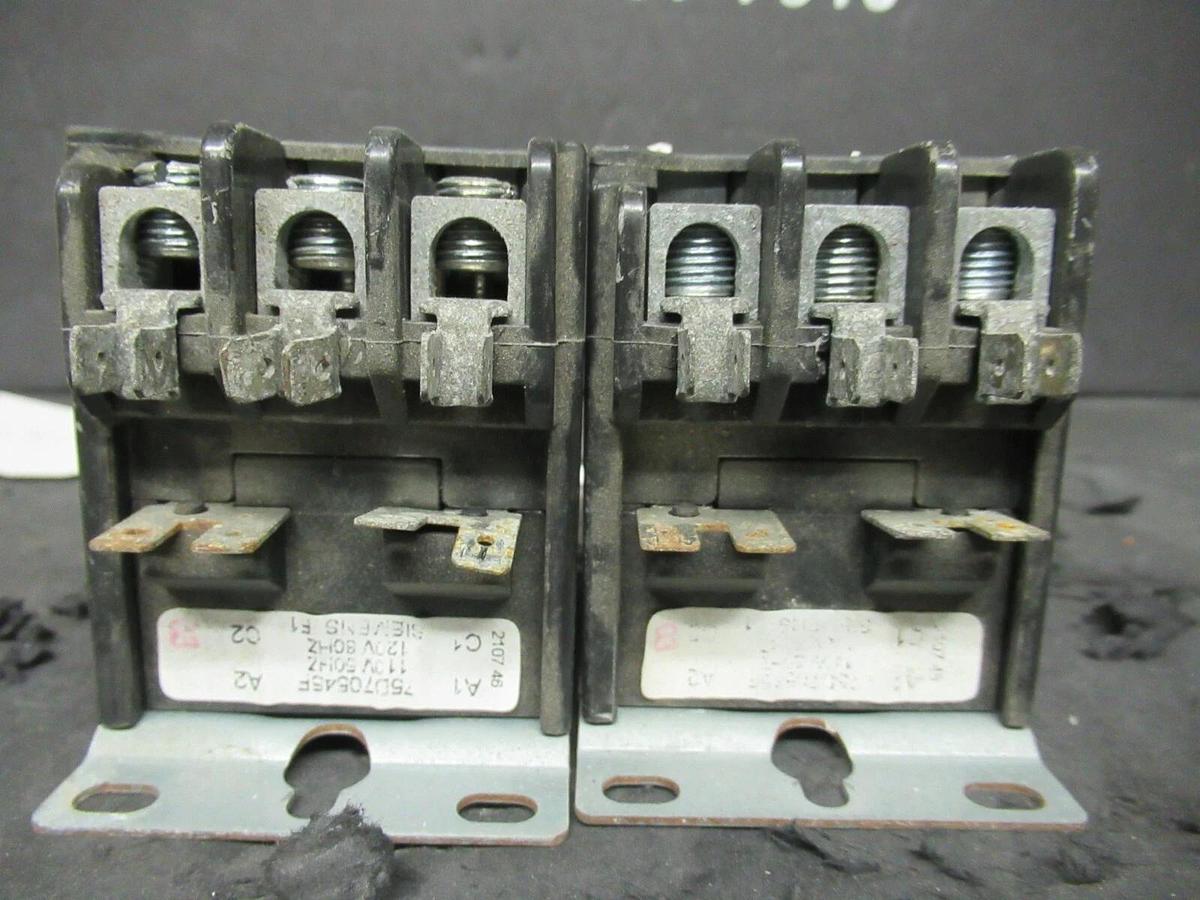 Used SIEMENS CONTACTOR 42CF35AF 40 AMP 50 AMP/RES 600 VOLT 20 HP