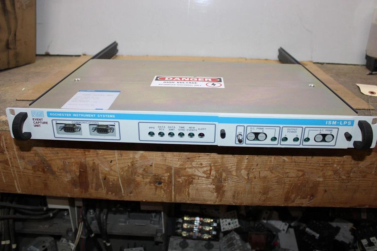 Used RIS AMETEK EVENT CAPTURE CARD ISM-LPS 48 VDC 10 WATT **WARRANTY INCLUDED**