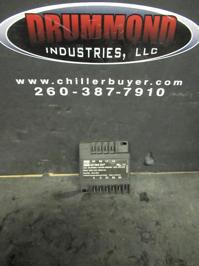 Used KRIWAN INT369 DV MOTOR PROTECTOR RELAY 120 / 240 VAC 1PH 60 HZ PART NO. 22 A 272