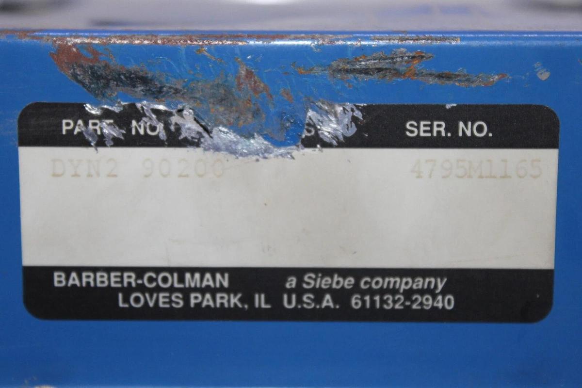 Used BARBER COLEMAN SILVERLINE MICRO PROCESSOR DYN2-90200 230 VAC AUTO SYNCHRONISER