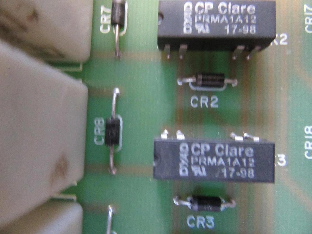 Used EXIDE SUPERVISORY CONTACTS RELAY BOARD 118302402 REV B 101250674 R1