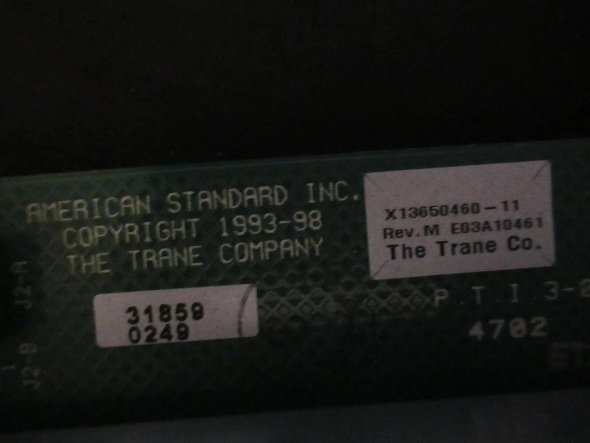 Used TRANE CHILLER PURGE MODULE X13650460-11 REV M **30 DAY WARRANTY INCLUDED!**