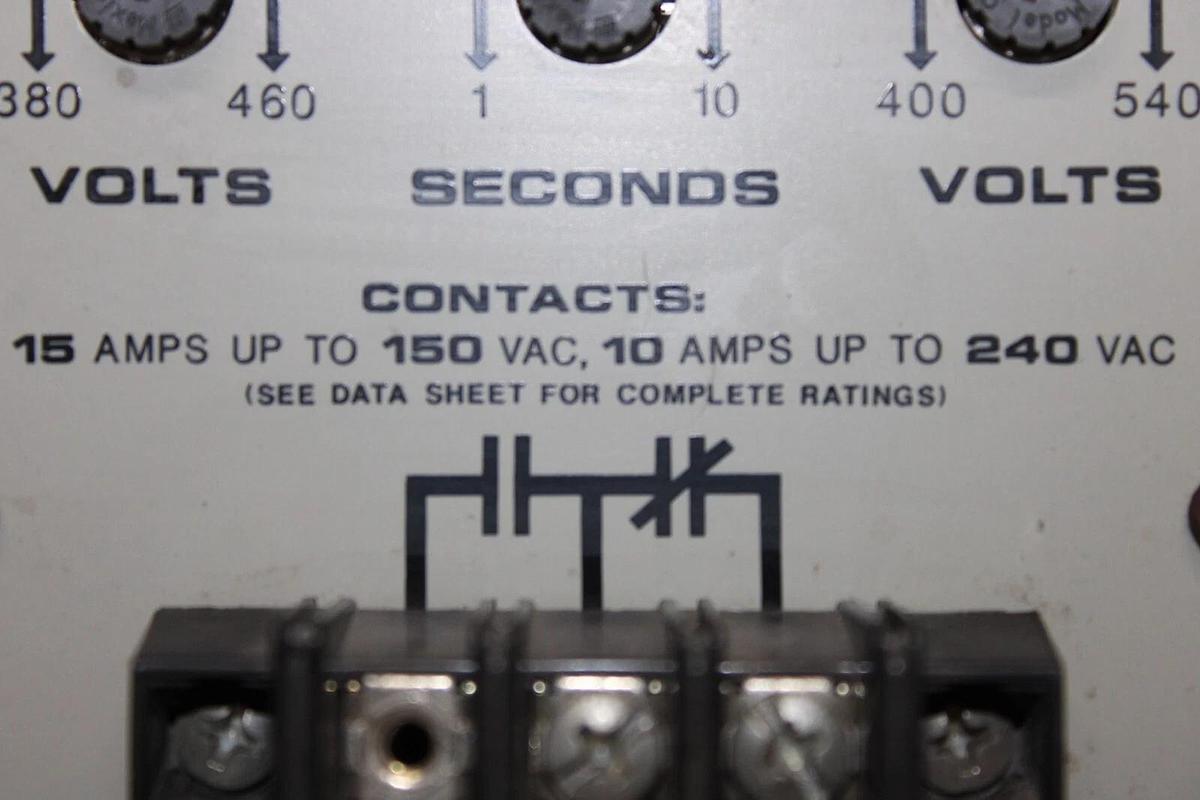 Used TIME MARK TIME DELAY 3-0 OVER/UNDER POWER MONITOR C269 15 AMP 240 VAC